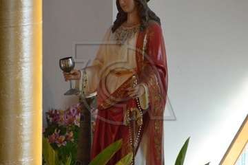 Caserones Bajo procesiona a sus patronos (Foto Francisco Javier Santana)
